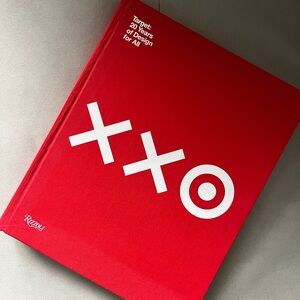Target Red Coffee Table Book